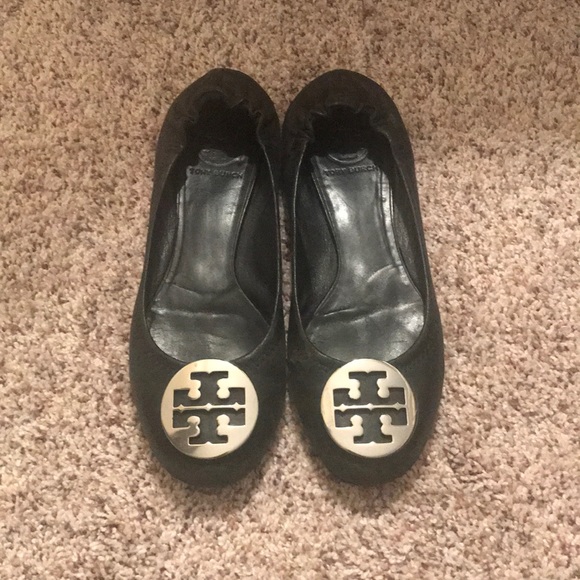 poshmark tory burch flats